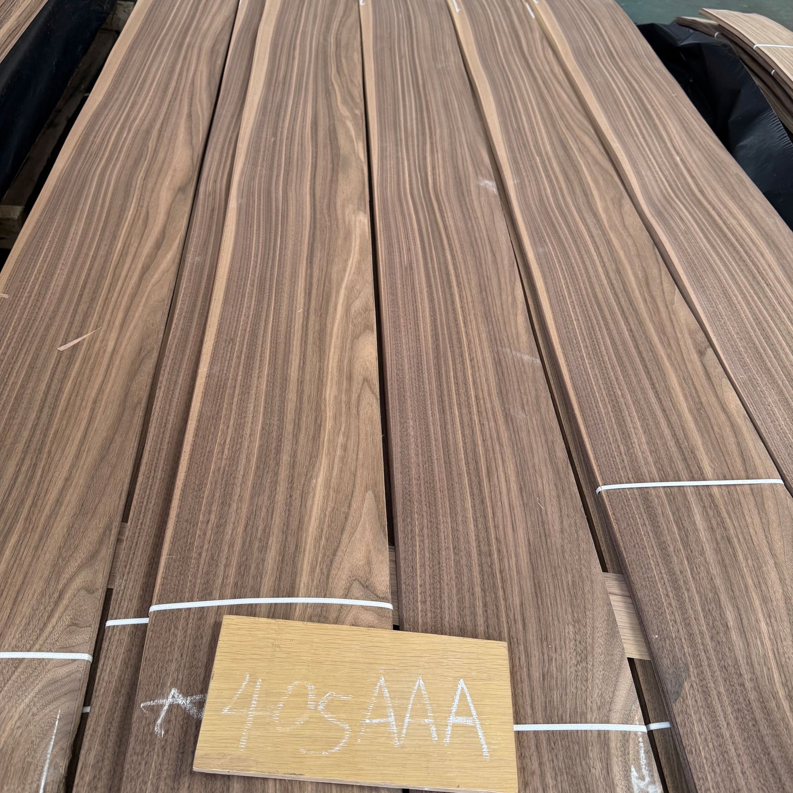 Natural Black Walnut Door Veneer – AAA Grade