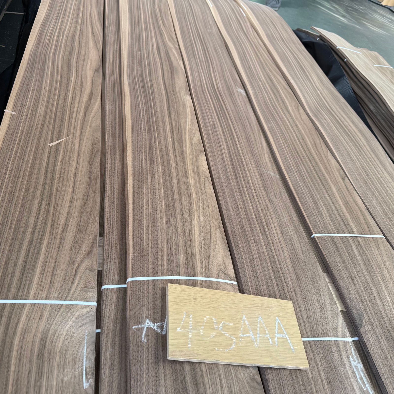 Natural Black Walnut Door Veneer – AAA Grade