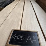 natural red oak straight grain veneer 40s aa image 05
